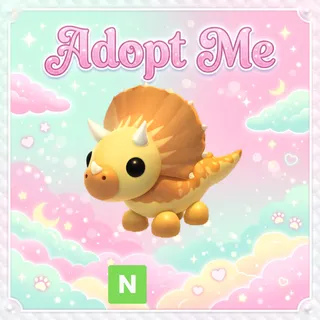 Neon Triceratops  - Adopt Me