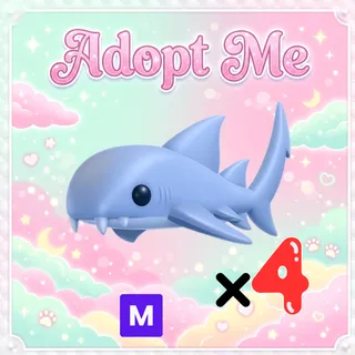 4x Mega Nurse Shark - Adopt Me