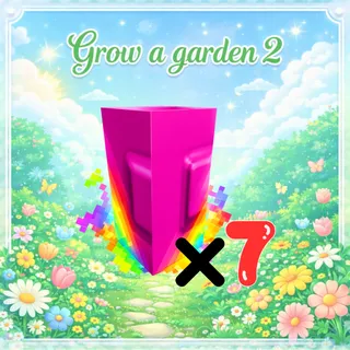 Rainbow Seed x7 - Grow a Garden 2 