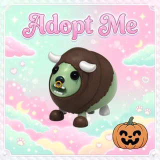 Zombie Buffalo (Halloween) - Adopt Me