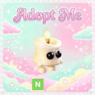 Neon Cuddly Candle - Adopt Me