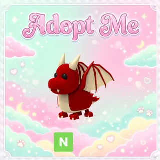 Neon Dragon (red)