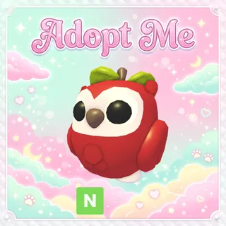 Neon Apple Owl - Adopt Me