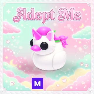 Mega Unicorn Ducky - Adopt Me