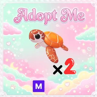 2x Mega Sea Turtle - Adopt Me