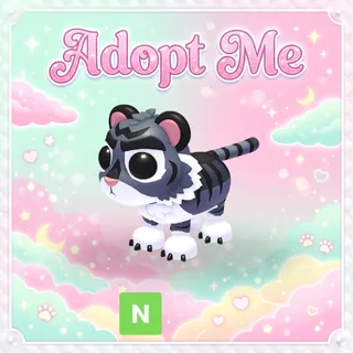 Neon Black Tiger - Adopt Me