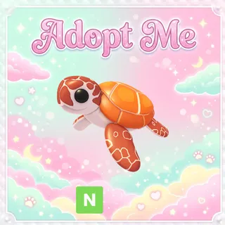 Neon Sea Turtle