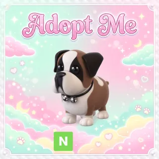 Neon St Bernard - Adopt Me