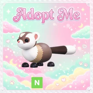 Neon Black-Footed Ferret