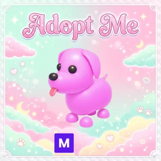 Mega Pink Dog - Adopt Me