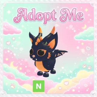 Neon Stray Cat Dragon