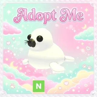 Neon Harp Seal - Adopt Me
