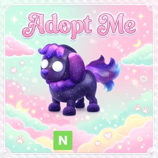 Neon Glormy Hound - Adopt Me