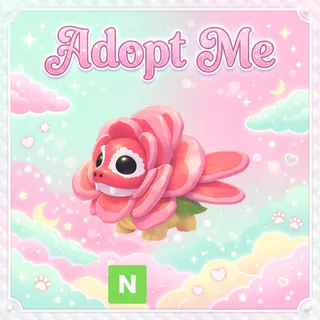 Neon Rose Dragon - Adopt Me