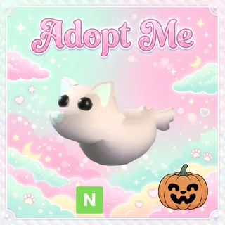Neon Ghost Wolf - Adopt Me