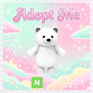Neon Polar Bear - Adopt Me