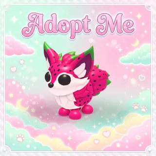 Dragonfruit Fox - Adopt Me