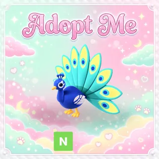 Neon Peacock - Adopt Me