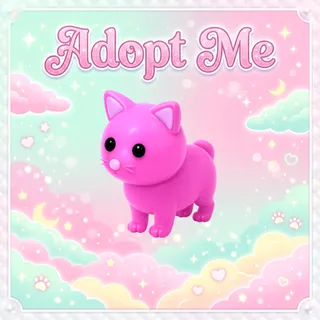 Pink Cat - Adopt Me