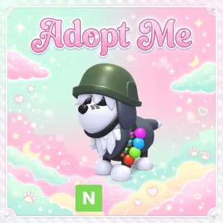 Neon General Sheepdog - Adopt Me