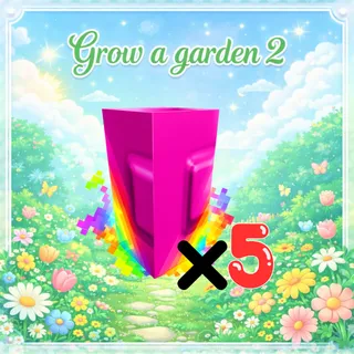 Rainbow Seed x5 - Grow a Garden 2 