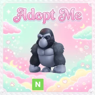 Neon Silverback Gorilla - Adopt Me