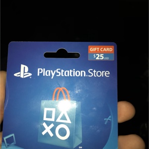 25 psn gift card