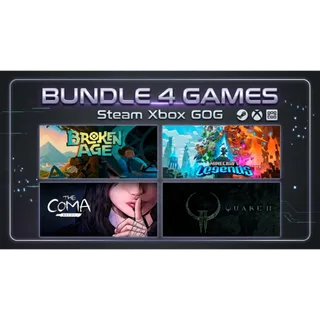 Bundle 4 Games: Broken Age, Minecraft:Legends, Quake II, The Coma