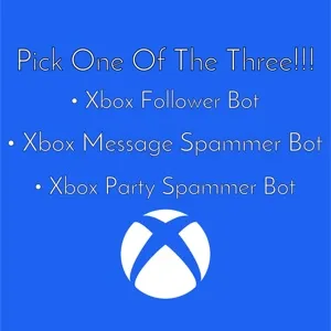 Xbox Follower/ Message Spammer/ And Party Invite Spammer Bots (LIFETIME)