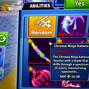 Chroma Ninja Katana