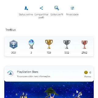 Conta Da PSN Avançada Nível 303 173 Jogos