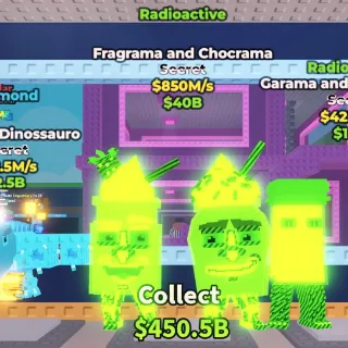Radioactive Fragrama And Chocrama 850M/s