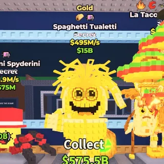 Gold Spaghetti Tualetti 495M/s