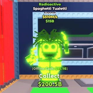 Radioactive Spaghetti Tualetti 510M/s