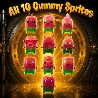 All Gummy Sprites