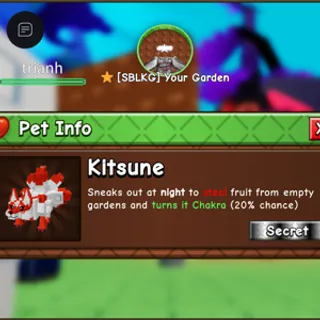 Grow A Garden 2 Kitsune