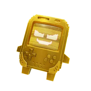 8-Bit Gold Sprite