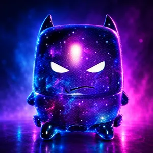 Galaxy Batman Sprite