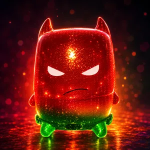 Gummy Batman Sprite