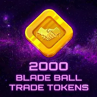 2,000 BLADE BALL TOKENS