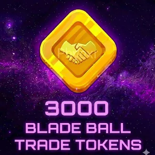 3,000 BLADE BALL TOKENS