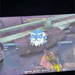 fasnacht winter man mask