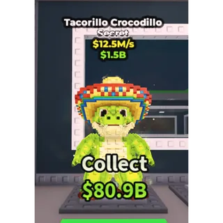 Tacorillo crocodillo