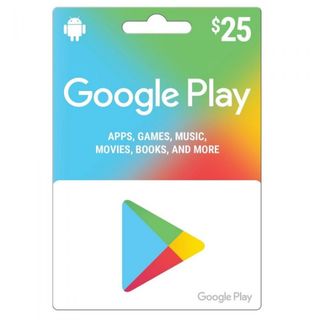 Google Play gift card - give the gift of games, apps and more (US Only)