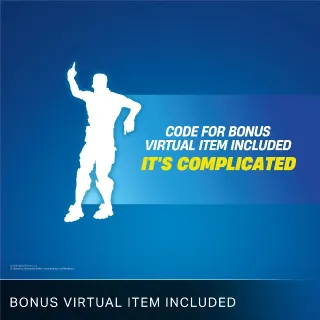 FORTNITE - IT'S COMPLICATED EMOTE (INSTANT DELIVERY)