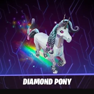 Fortnite - Diamond Pony Glider [Claim Instructions] ⚡️INSTANT DELIVERY⚡️