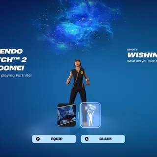 Fortnite - Wishing Star Emote 