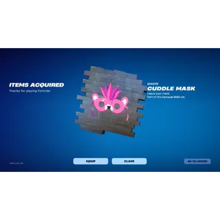 Fortnite - Cuddle Mask Spray *RARE* (INSTANT DELIVERY) 