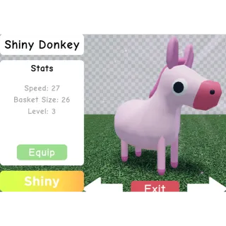 Pet | Shiny Donkey