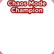 SG Chaos Mode Champion